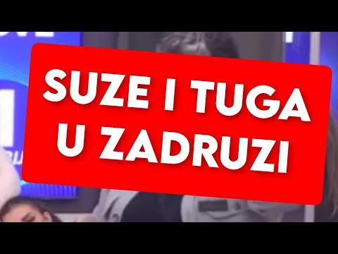 SUZE I TUGA U ZADRUZI - JAVILI OVO