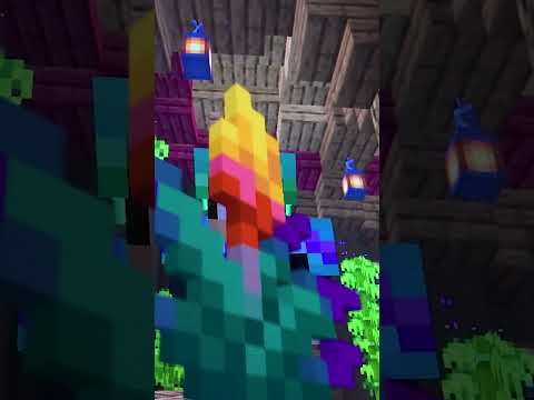 Gerçek Hayatta Meşale Çiçeği Yaptım! #minecraft