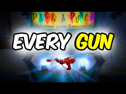 UPGRADING EVERY GUN in zombies history (WAW-CW)