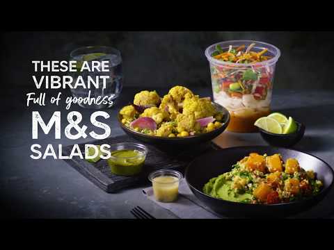 M&S | These Are Not Just Salads... These Are Vibrant Full Of Goodness M&S Salads