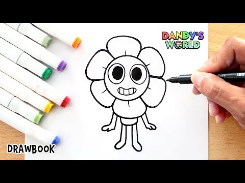 How to Draw and Paint DANDY | Dandy's World