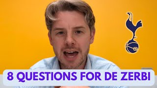 Eight hot topics for Roberto De Zerbi to address in his first Tottenham press conference 🔥