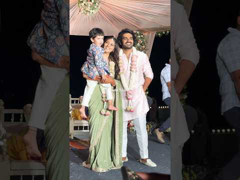 Kiran Abbavaram &Rahasya Gorak Engagement at Private place #kiranabbavaram #rahasyagorak #engagement