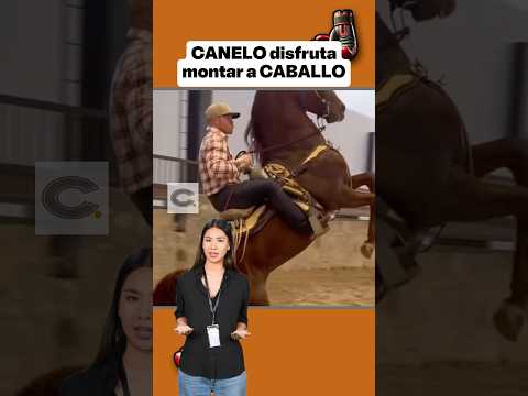 CANELO disfruta MONTAR a CABALLO🥊🇲🇽🐎 #box #boxeo #boxing #rancho #deportes
