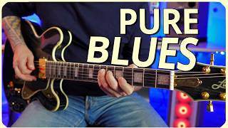 GROOVY Shuffle BLUES in A (Original Guitar Tune)