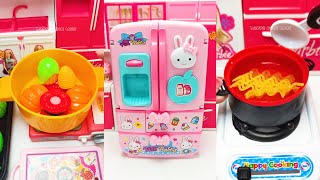 Satisfying with Unboxing & Review Miniature Kitchen Set Toys Cooking Video | ASMR Videos no music