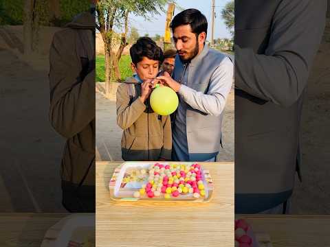 Ballon Men Hwa Bhro Aur Mithai Khani Shuro Krdo #shortvideo #funny #comedy
