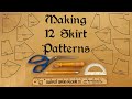 Skirt Patterning and Measurements