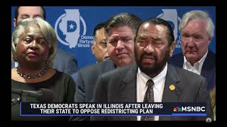 Rep. Al Green Condemns Racist Texas Redistricting Plan in Chicago Press Conference 4/4