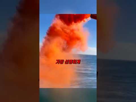 바다 위 구조 신호