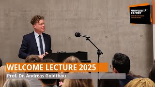 Welcome Lecture 2025: Public Policy in the Age of Geoeconomics