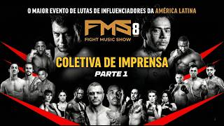 COLETIVA DE IMPRENSA FMS 8 - CONFIRA OS MELHORES MOMENTOS 💥🥊 (Parte 1)