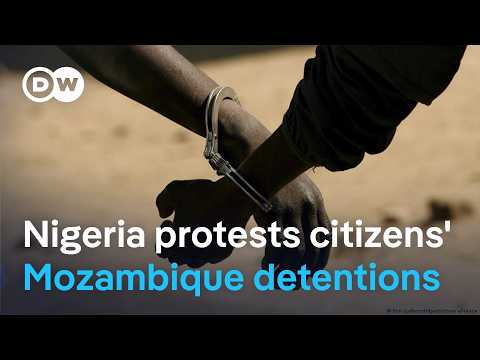 YouTube video thumbnail: Nigeria Alleges Xenophobia After Arrest of 42 Citizens in Mozambique