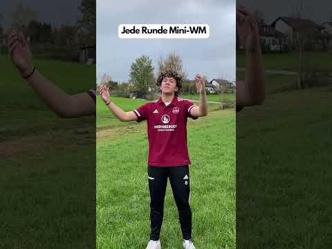 Jede Runde Mini-WM…⚽️😂 | @nickkloesch