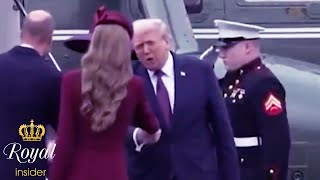 Windsor Buzzing! Trump LEFT STUNNED By Catherine Moments After Landing In UK - Royal Insider