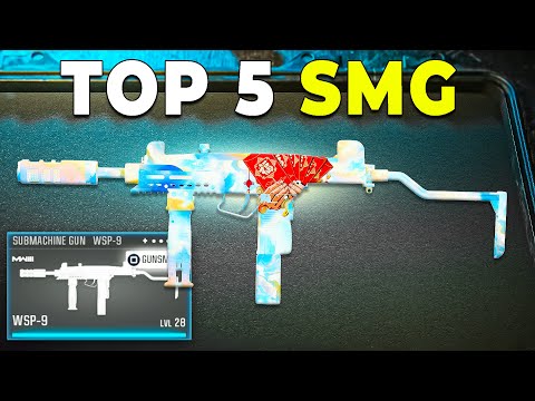 NEW TOP 5 *BROKEN* SMG META LOADOUTS in WARZONE! 👑