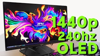 Why Pro Gamers NEED this Monitor… | MSI MAG 271QPX QD-OLED E2
