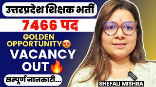Golden Opportunity 😍 UPSC Biggest Teaching Vacancy Out | Teaching Vacancy Update |  Shefali Mishra