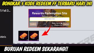 KODE REDEEM FF TERBARU HARI INI 21 SEPTEMBER 2025
