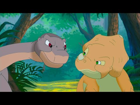 O Plano Secreto de Littlefoot e Saura | Em Busca do Vale Encantado | Desenhos Animados