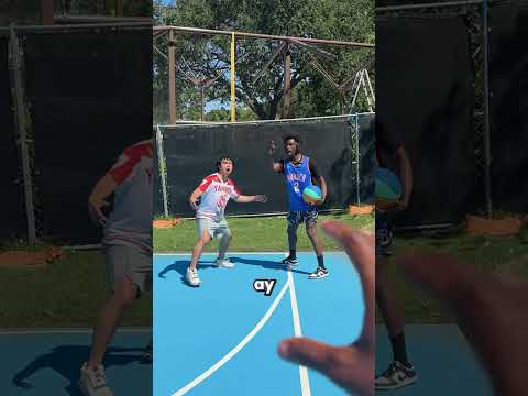 I can't believe Fetty Wap can hoop like this 🤯🏀 #basketball #fettywap #singer