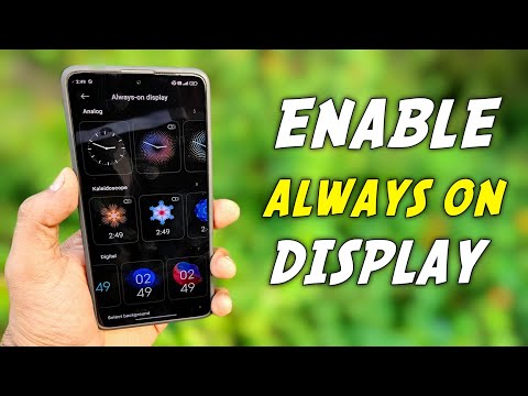 How to turn on always on display in poco x6 | poco x6 5G me always on display kaise Enable kre