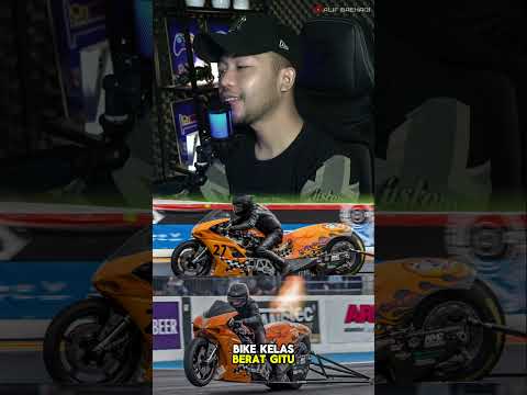 Drag Super Twin Bike : sekali gas wassalam 😱 #dragbikestart #racing #superbike