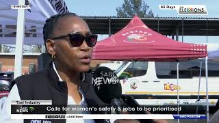 YouTube video thumbnail: Taxi Industry | Calls for Womens' Safety & Jobs to be Prioritised