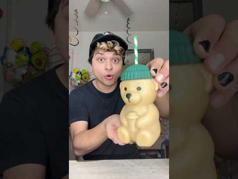 I finally got myself a bear cup! ๐งธ๐ฅค #bearcup #cute #funny
