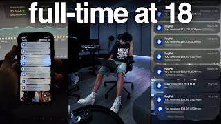 How I Became A Full-Time Music Producer At 18 (My Story)