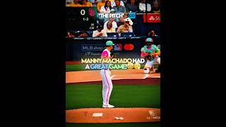 Machado Had An Amazing Game🤩#mlb #baseball #shortsfeed #sports