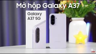 Mở hộp Galaxy A37: Mỏng hơn, chip thay đổi so với Galaxy A36!
