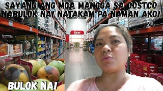 BUHAY AMERIKA NAKA PAG COSTCO DIN AFTER HALOS 1 BUWAN  SAYANG MGA MANGGA AT NANGABULOK SA COSTCO