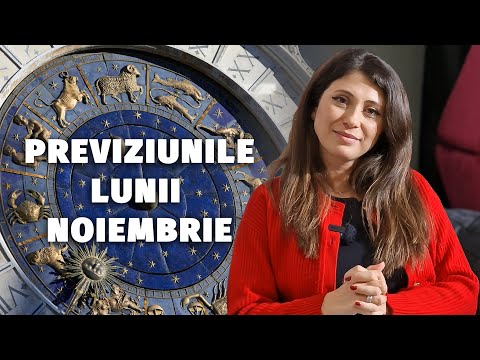 Astrolog Andreea Dincă, previziuni pentru luna noiembrie: ”Să ne concentrăm asupra dorințelor”