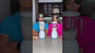 Two blenders challenge by Secret Vlog