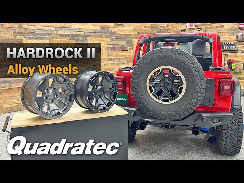 Re-Introducing the Quadratec Hardrock II Alloy Wheels for the Jeep Wrangler JK, JL & Gladiator JT