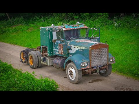 Kenworth w900a ABANDONED for DECADES - Will it Drive???
