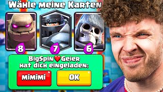 😱🤯ICH FORDERE EUCH ZUM 1 VS 1 HERAUS, ABER... | Clash Royale Deutsch