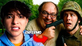 UN P3DOFILO QUIERE MAT4R A UNO DE LOS MILITARES