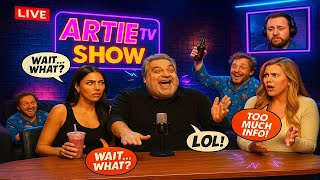 Artie TV Show   Kim and Khloe Kardashian, JD's health issues, Richard's weekend#4229