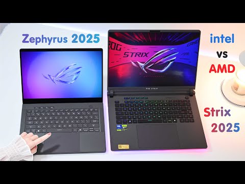 The Ultimate Portable Gaming Beasts : Asus ROG Strix 2025 and Zephyrus 2025 | aesthetic unboxing