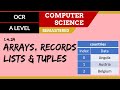 Understanding Arrays, Records, Lists, and Tuples