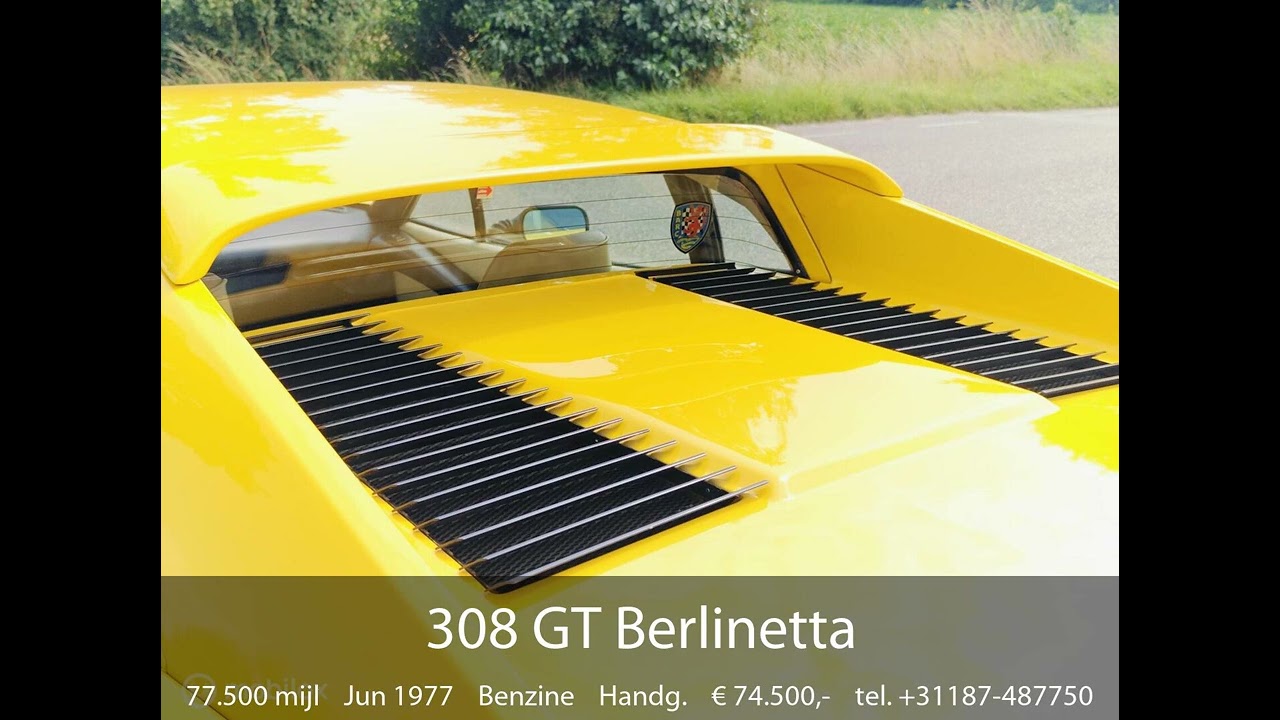 Anteprima video del Ferrari 308 GTB (1977)