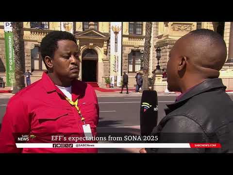 SONA 2025 | In conversation with EFF National spokesperson Sinawo Thambo