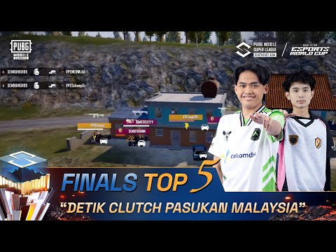 Solo CDAL ADIKLUQ Memburu Serigala - Top 5 Highlights Grand Finals PMSL SEA SUMMER 2025 🏆