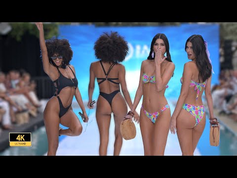 4K Vertical] Salty Mermaid Swim Part-1｜2024 Miami swim week | Miami Swim Week® -The Shows