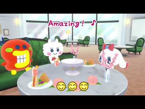 Tamagotchi Plaza Afternoon Tea Shop Gameplay (How to Rank Up)