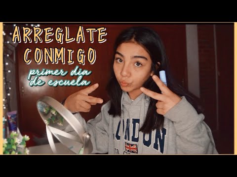 ✩ ARRÉGLATE conmigo para mi PRIMER día de ESCUELA ✩