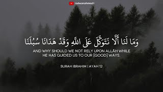 اسلام صبحي ( وما لنا الا نتوكل على الله وقد هدانا سبلنا )