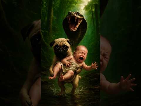Poor pug puppy prayed, jesus come!๐ช #ytshorts #yt #trending #trendingshorts #emotional #aiwalajungle